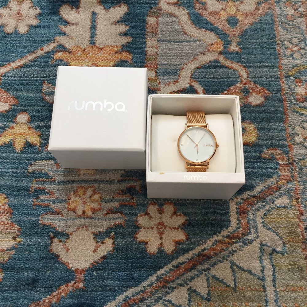 NWT Rumba Gold Watch